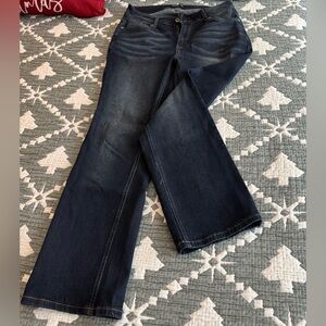 BloomChic Dark Blue Flare Jeans